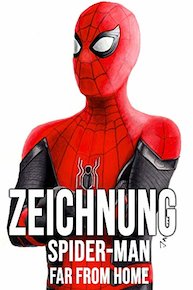 Zeichnung Spider-Man Far From Home