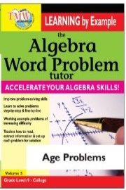 Algebra Word Problem: Age Problems