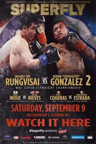 Boxing: Rungvisai vs Gonzalez (9/9/17)
