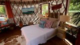 Two Yurts And A Gazebo