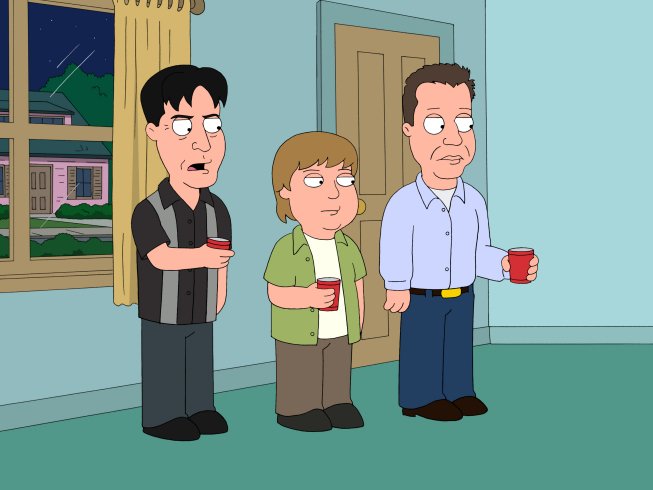 Seth MacFarlane Gets Visit From Pissed Charlie Sheen Fans