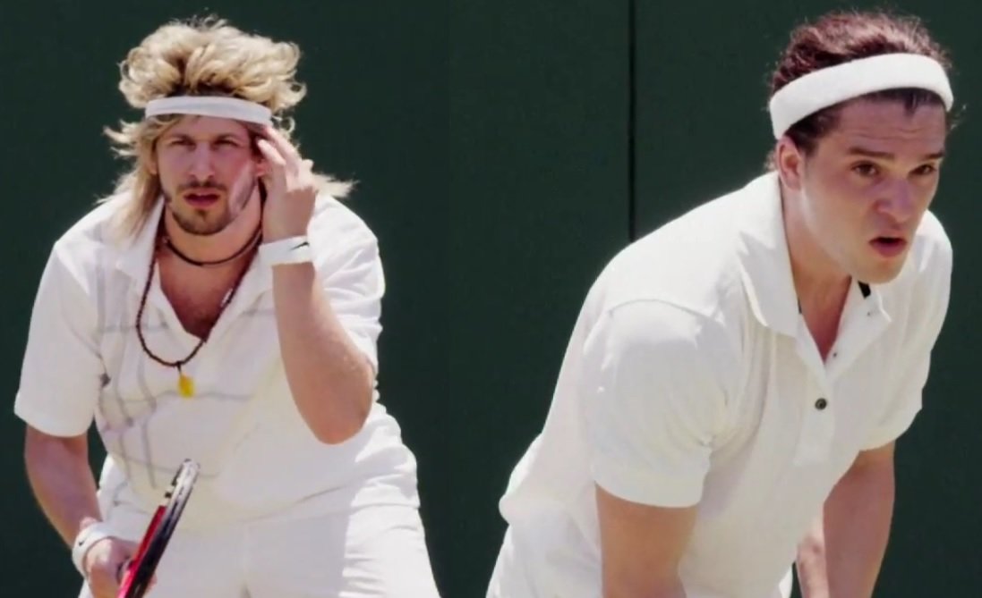 Here's the Trailer for HBO's Tennis Mockumentary with Andy Samberg and Jon Snow