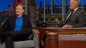 Watch Conan O'Brien Mock Jay Leno on the 'Late Show'
