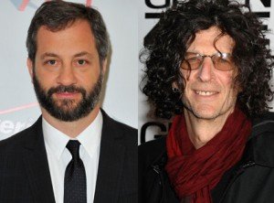 Howard Stern and Judd Apatow