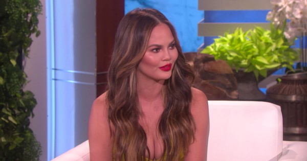 Chrissy Teigen Shows Off Post-Baby Body with a Topless Pic