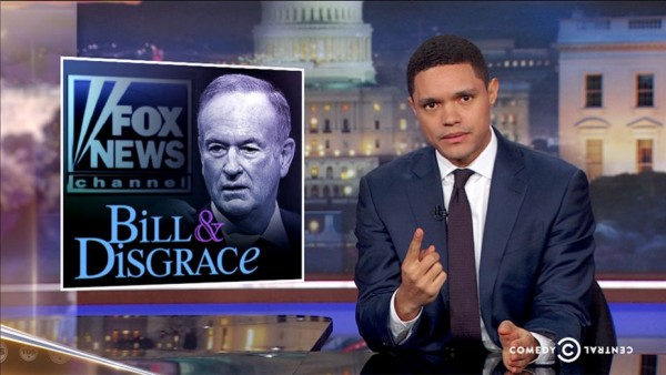 Trevor Noah: Fox News Goes Easy on Bill O'Reilly After Sexual Harassment Claims