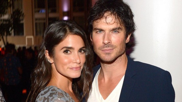 Ian Somerhalder Totes Nikki Reed's Breast Pump at Golden Globes