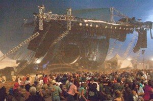 Sugarland Stage Collapse