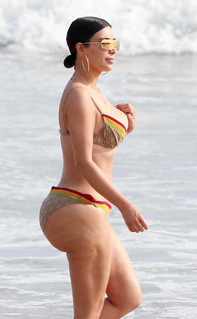 Kanye is Angry About Kim's Revealing Mexican Photos?