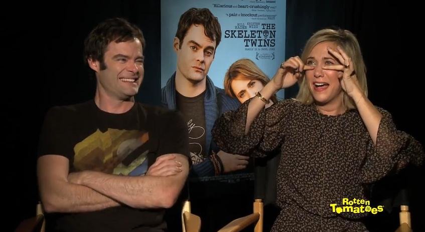 Watch Kristen Wiig and Bill Hader Embarrass a News Reporter Who Didn't See Their Movie
