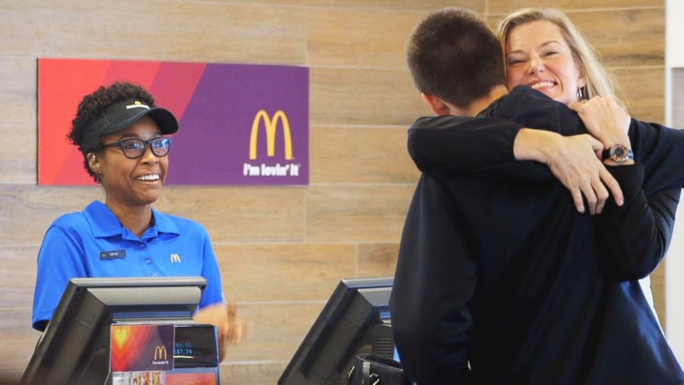 McDonald's Super Bowl Ad Promises Free Food for Hugs and Stuff