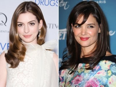 Katie Holmes Didn't Appreciate Anne Hathaway's Impersonation During Saturday Night Live Skit