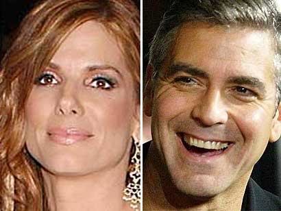 Sandra Bullock and George Clooney