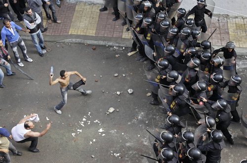 Unbelievable Videos of Full-on Revolution and Chaos Stream out of Egypt