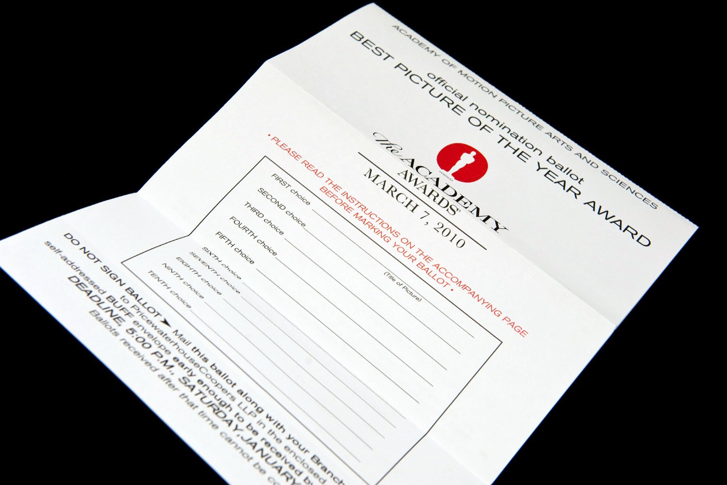 Nominations Are Underway: Voters Receive Oscar Ballots