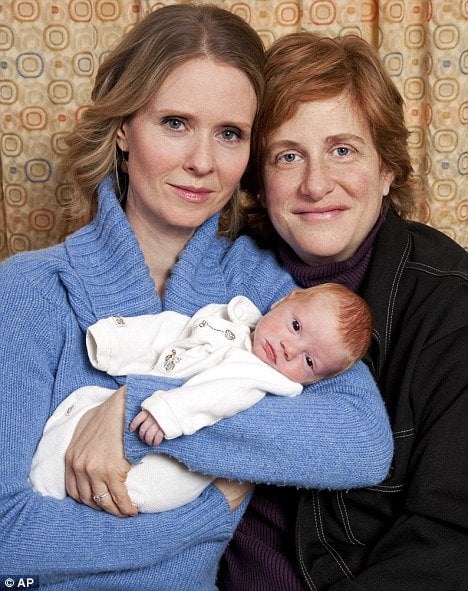 Cynthia Nixon and Baby Mama Flaunt Son Max