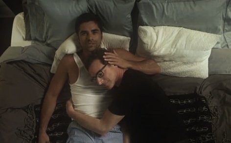 John Stamos Snuggles with Bob Saget in 'Full House' Reunion Sketch