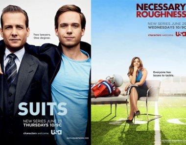 Summer TV Series Feature: USA's 'Suits' and 'Necessary Roughness' (Watch Clips)