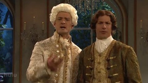 Watch Justin Timberlake, as Mozart, Lampoon His Own Career in Cut 'SNL' Sketch