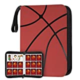 648 Pockets Basketball Card Binder Sleeves for Basketball Trading Cards, Carring Case with Basketball Card Sleeves Album Card Holder Protectors for Football Baseball Sports Card