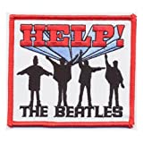 The Beatles Help Album Embroidered Iron On Patch 3.5"