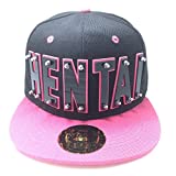 Hentai HAT in Black with Pink Brim