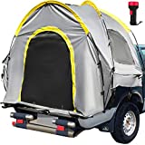 VEVOR Truck Tent 6' Tall Bed Truck Bed Tent, Pickup Tent for Mid Size Truck, Waterproof Truck Camper, 2-Person Sleeping Capacity, 2 Mesh Windows, Easy to Setup Truck Tents for Camping, Hiking