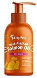 Pure Wild Alaskan Salmon Oil for Dogs & Cats - Supports Joint Function, Immune & Heart Health - Omega 3 Liquid Food Supplement for Pets - All Natural EPA + DHA Fatty Acids for Skin & Coat - 8 FL OZ