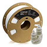 OVERTURE PETG White Filament 1.75mm, 3D Printer Consumables, 1kg Spool (2.2lbs), Dimensional Accuracy +/- 0.05 mm, Fit Most FDM Printer, White