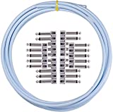 LAVA CABLE TIGHTROPE SOLDER-FREE SUPER KIT 30' CABLE (3 10' cables) 30 RA PLUGS (Blue)