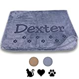 Custom Catch Personalized Small Cat Bed Blanket Gift for Indoor Cats