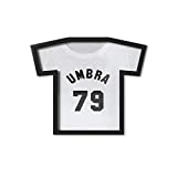 Umbra UBR-609 T-Frame, Unique T-Shirt Display Case to Showcase Youth Sized T-Shirts (Small to Large), Black