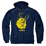 It's Always Sunny in Philadelphia Beer Pullover Hoodie Sweatshirt & Stickers (Small) Navy