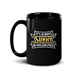 It's Always Sunny in Philadelphia Season 14 Logo Black Mug (15 oz)