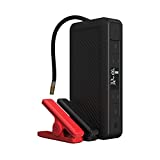 mophie powerstation Go Rugged with air Compressor - Large Capacity Portable Battery with air Compressor and Two USB-A Ports - Made for USB Devices and Full-Size Vehicles - Black