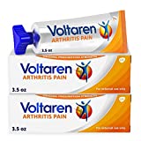 Voltaren Arthritis Pain Gel for Topical Arthritis Pain Relief, #1 Doctor Recommended Topical Pain Relief Brand, No Prescription Needed - 3.5 oz/100 g Tubes (Pack of 2)