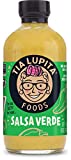 Tia Lupita Salsa Verde Hot Sauce | 8 oz x 1 Bottle | Flavorful Heat, Mild to Medium Spice | Gluten Free, Non GMO, Sugar Free, Low Sodium, Keto, No Carbs - Made with Tomatillos and Green Jalapenos