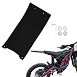 LWL,Rear Shock Absorption Mud Guard Flap Fit to Sur Ron Light Bee X and S. Rear Shock-absorbing Dust Cover for Surron,Rear Shock Dirt Protector.,black