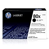 HP 80X | CF280X | Toner-Cartridge | Black | Works with HP LaserJet Pro 400 Printer M401 series, M425dn | High Yield