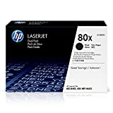 HP 80X | CF280XD | 2 Toner-Cartridges | Black | Works with HP LaserJet Pro 400 Printer M401 series, M425dn | High Yield