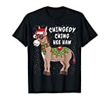 Christmas Donkey T-Shirt Funny American Italian Xmas Gift T-Shirt