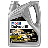 Mobil (112825-4PK) Delvac 1 ESP 5W-40 Motor Oil - 1 Gallon, (Pack of 4)