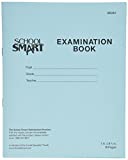 School Smart Examination Blue Book with 16 Pages, 7 x 8-1/2 Inches, Pack of 50 Books - 085461