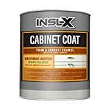 INSL-X Cabinet Coat - Urethane Acrylic Semi-Gloss Enamel Cabinet Paint, 1 Quart, White