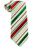Christmas Candy Cane Stripe Tie
