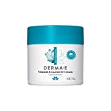 DERMA E Vitamin E 12,000 IU Cream  Moisturizer for Face and Body  Multi-purpose Face Cream, Hand Cream and Body Lotion Soothes and Protects, 4 oz