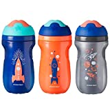 Tommee Tippee Insulated Sippee Toddler Tumbler Cup Boy  12+ Months 3pk