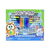 Art Supplies, Coloring Set, Drawing Kit, Book - Scentimals Sweet Scented Activity Set - Kids Art Supplies - Markers, Crayons, Gel Pens, Stickers - Coloring Kit Book Childrens Supply Box Girls Boys