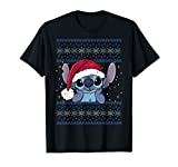 Disney Lilo & Stitch Christmas Stitch Ugly Sweater Style T-Shirt