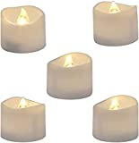 Homemory LED Tea Lights Candles Battery Operated, Lasts 3X Longer Flameless Votive Candles, Flickering LED Candles, Holiday Candles for Home, Table Centerpieces, Wedding, Halloween, Christmas, 12Pcs